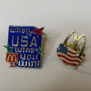McDonald’s USA Enamel Pins